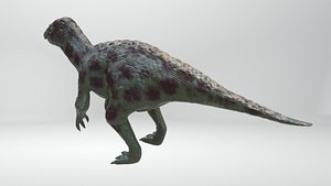Iguanodon model