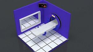 3D hospital room