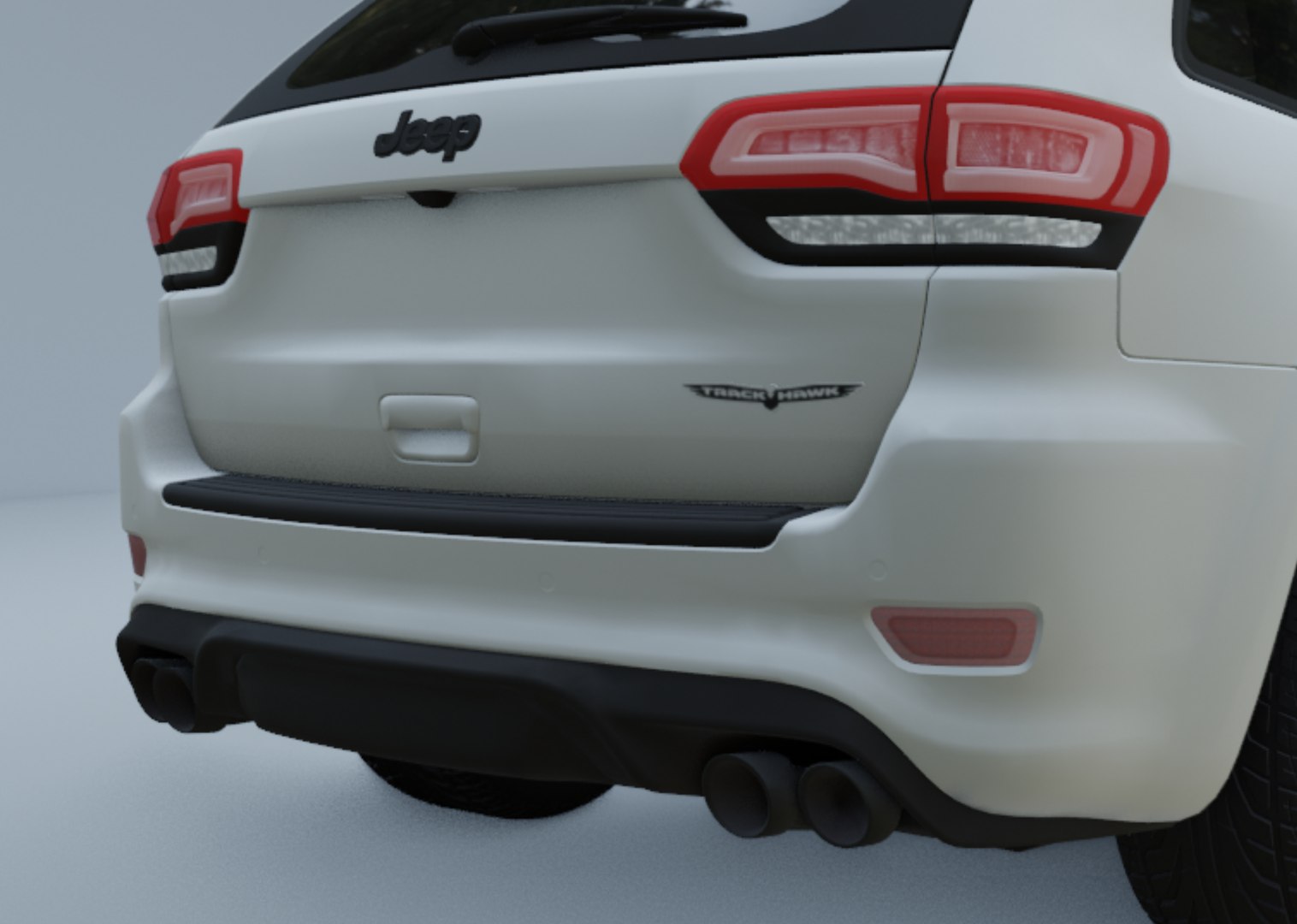 Jeep Grand Cherokee SRT Trackhawk 3D Model - TurboSquid 2299886