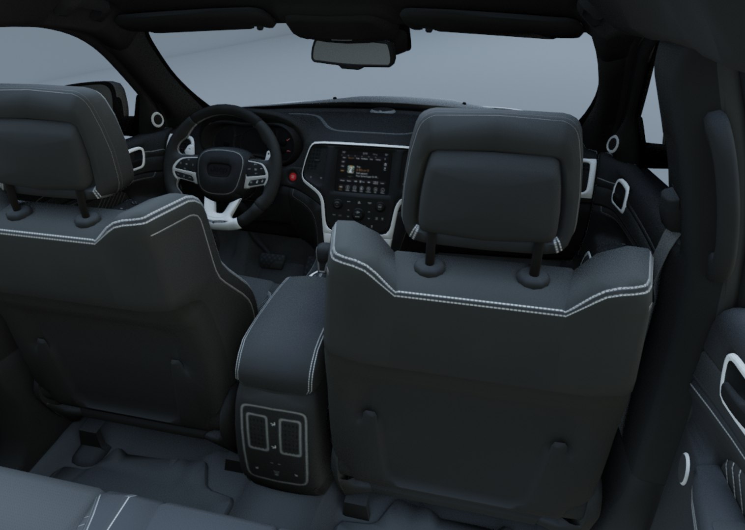 Jeep Grand Cherokee SRT Trackhawk 3D Model - TurboSquid 2299886