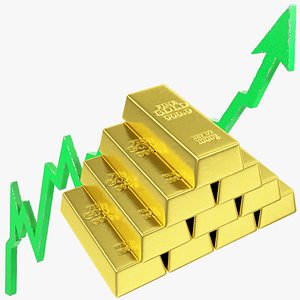 Rising Golden Bars Collection