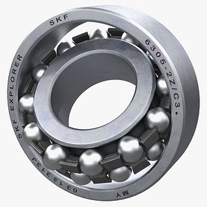 3D model self aligning bearing