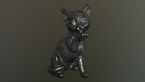 Cat statue