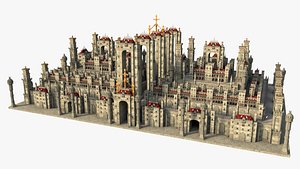 Ancient City Castle 3D model