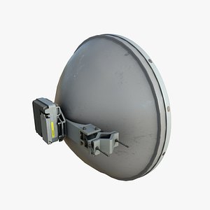 RRL antenna with transmitter module