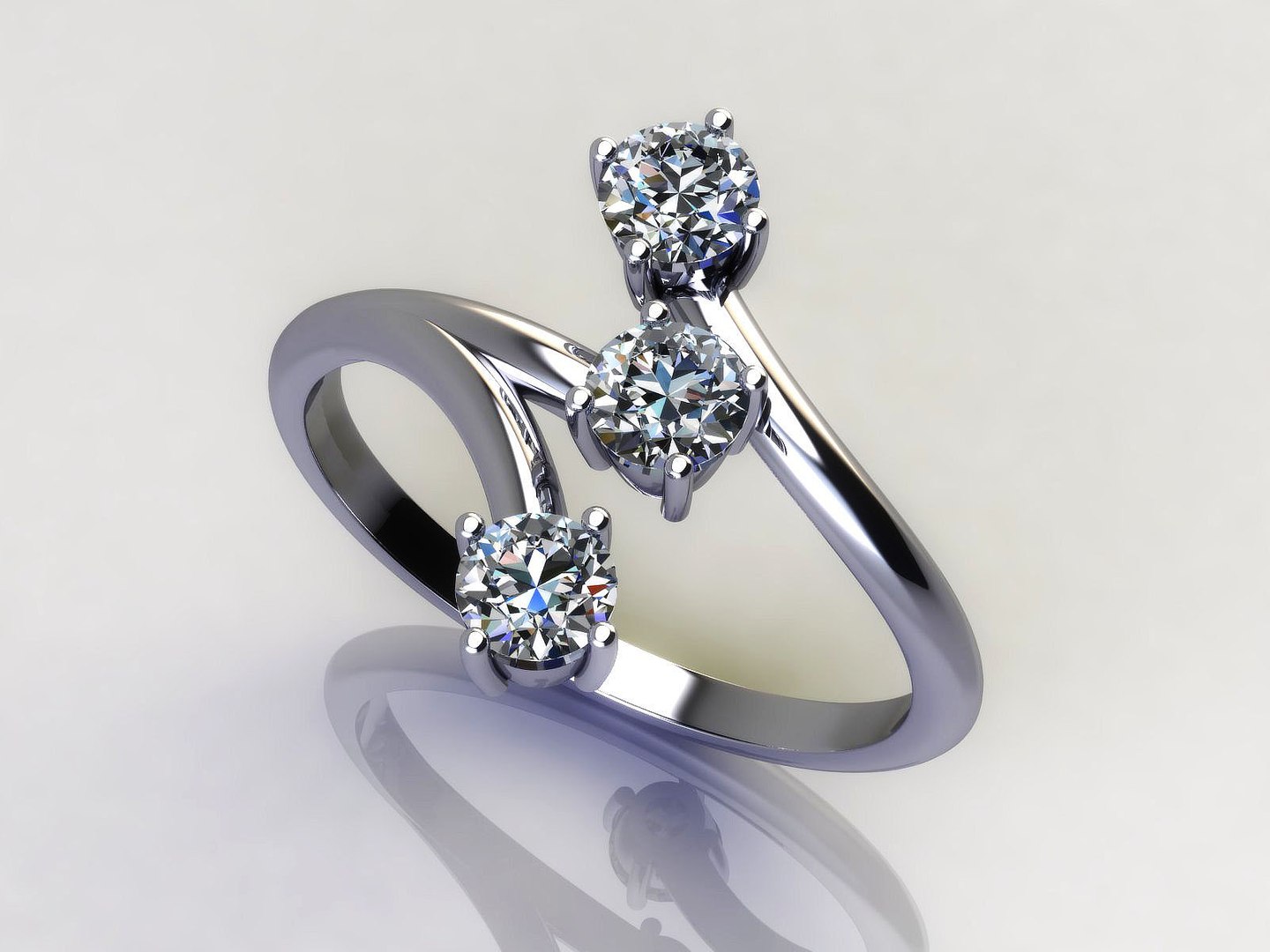 3d Gold Silver Model