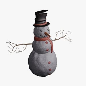 winter christmas 3D model