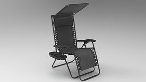 3D model Camping Folding Chair004