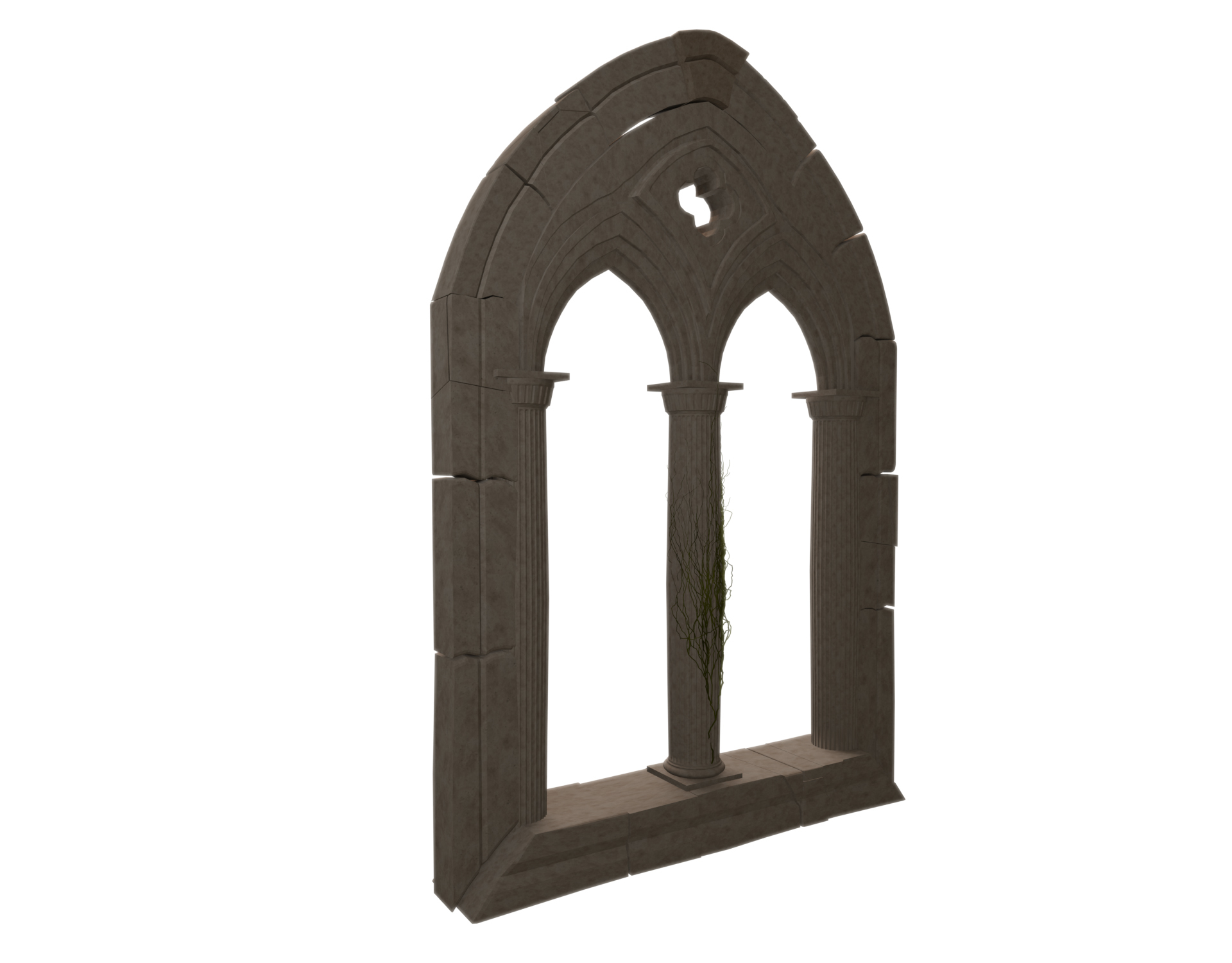 Medieval window 3D model - TurboSquid 1606015