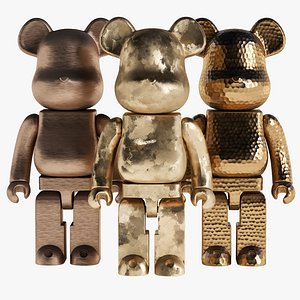 Bearbrick 3 Metal 3