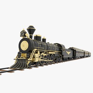 3D Steam Train Royal