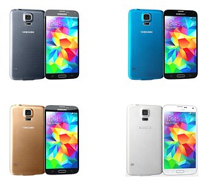 Samsung Galaxy S5 All Colors