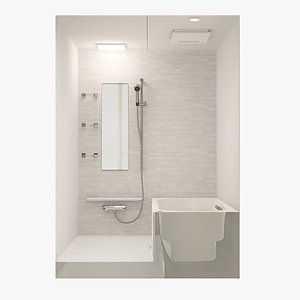 3D Japan UNIT BATHROOM 1616 Takara Standard model