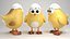 Cartoon chicken