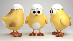 Cartoon chicken