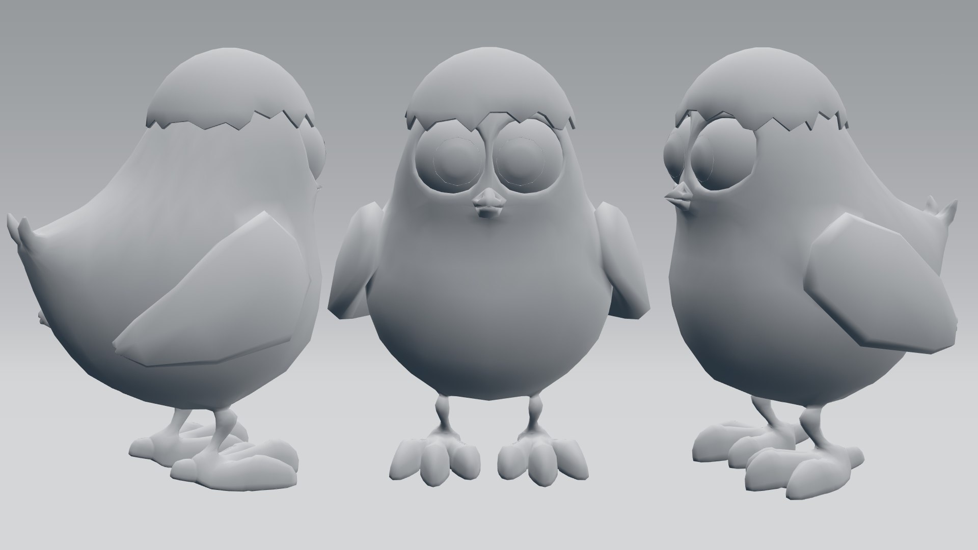 3D chicken cartoon model https://p.turbosquid.com/ts-thumb/Zo/LKMpVz/eVzNlwbw/01/jpg/1596049717/1920x1080/fit_q87/aeb7a3a5afbba0a6e6751cfb379483f487f7b054/01.jpg