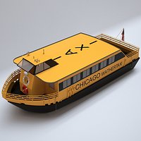 Chicago Water Taxi Boat