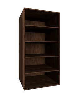 3D shelf model