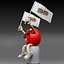 Character M&M'S Red