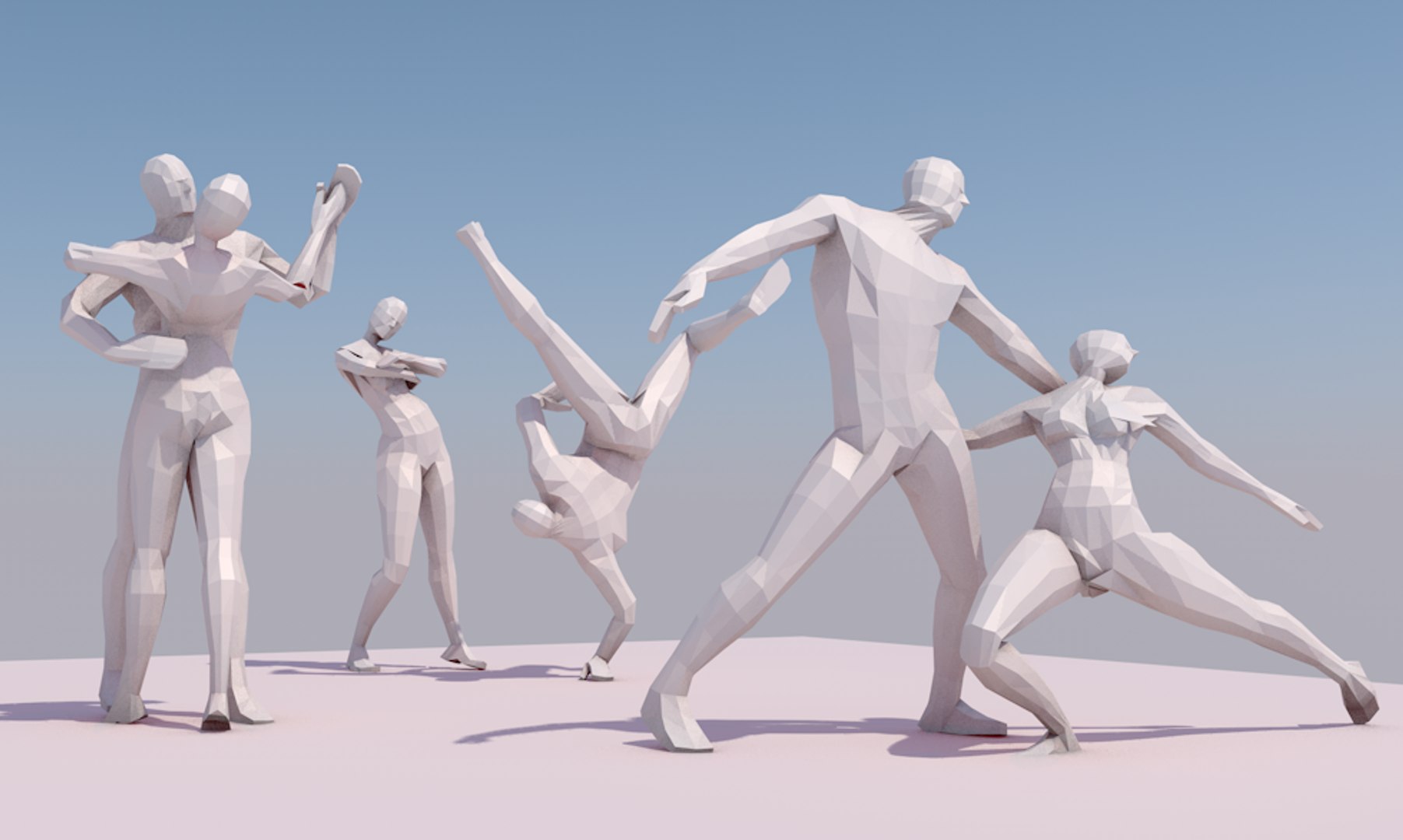 Rigged Characters 3D - TurboSquid 1289554