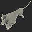 Three-Headed Dog Cerberus Fur Rigged