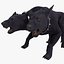 Three-Headed Dog Cerberus Fur Rigged