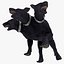 Three-Headed Dog Cerberus Fur Rigged