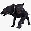 Three-Headed Dog Cerberus Fur Rigged