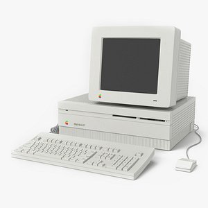 Vintage Apple Macintosh II Computer