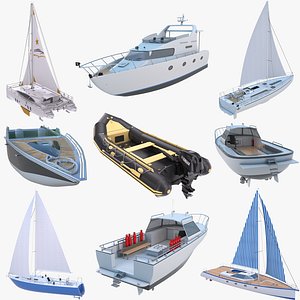 Ships Collection 3D