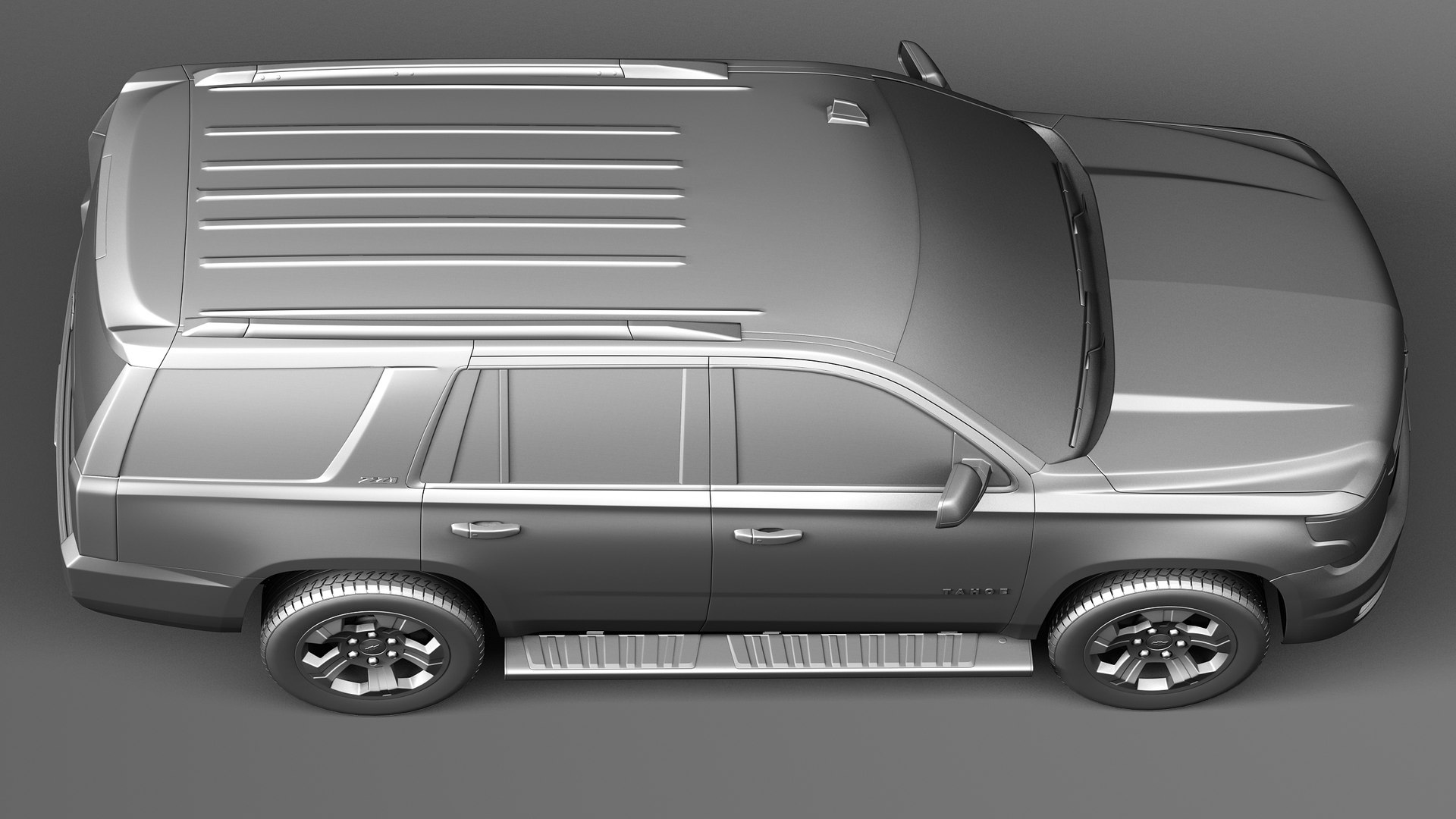 2015 Chevrolet Tahoe 3d Model