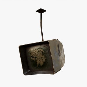 Televisor abandonado camaras de seguridad
