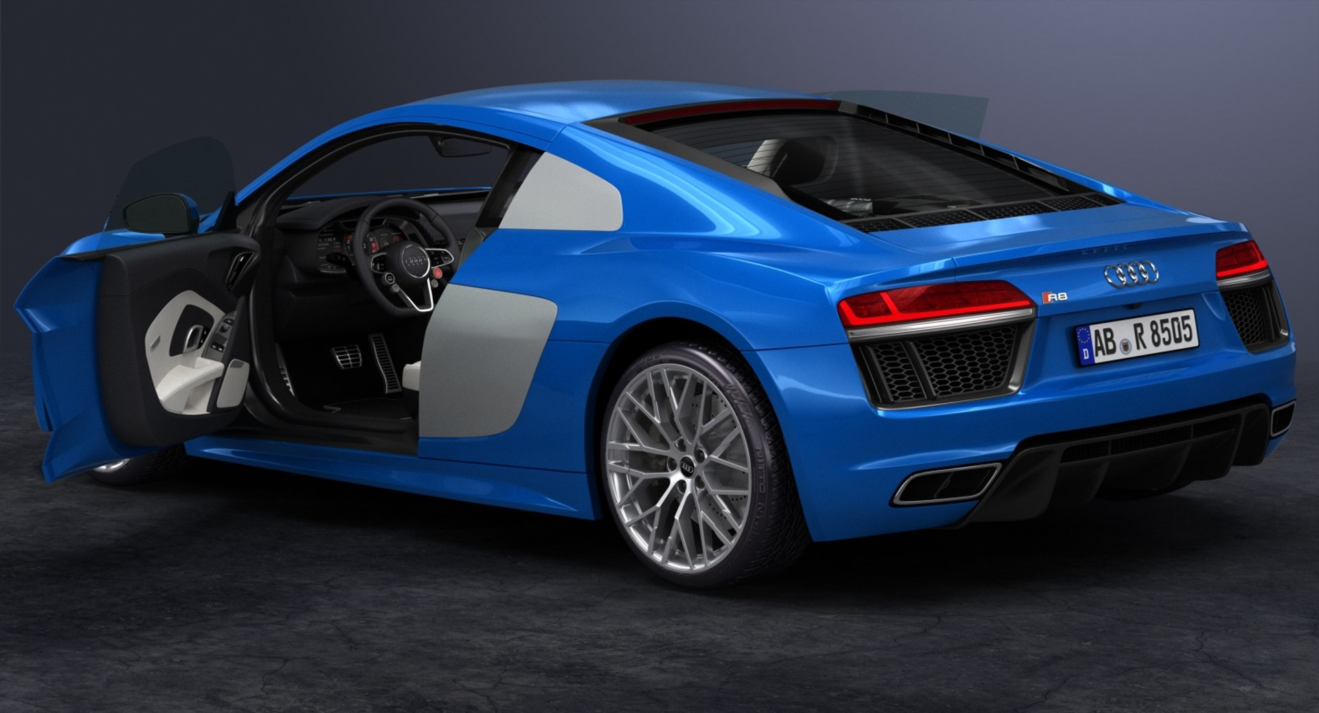 C4d 2016 Audi R8