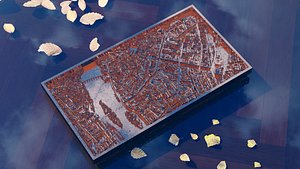 3D Prague City Center model