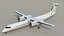 White Livery DASH8 SC 3D