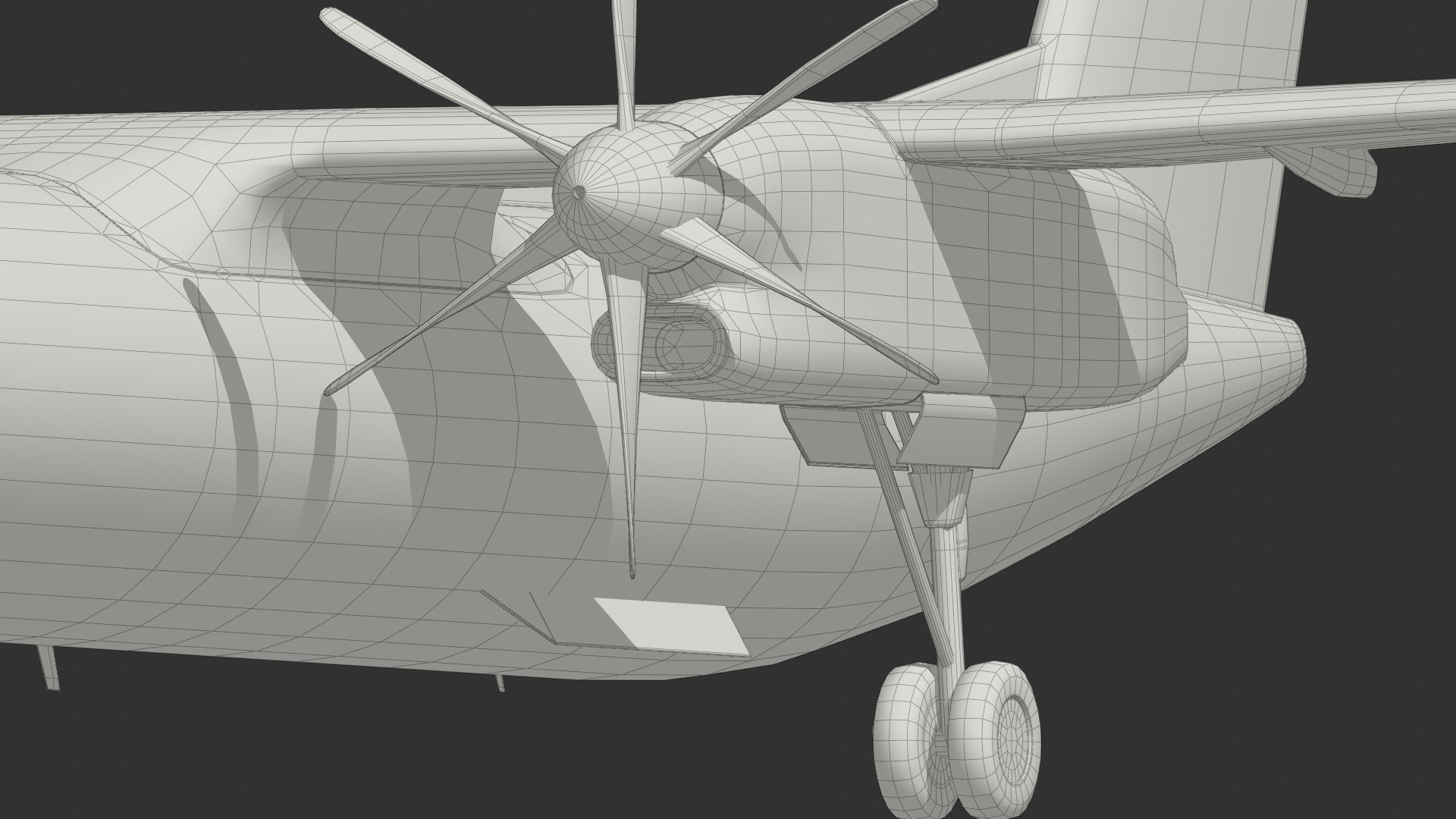 White Livery DASH8 SC 3D - TurboSquid 2245840