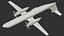 White Livery DASH8 SC 3D
