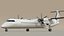 White Livery DASH8 SC 3D