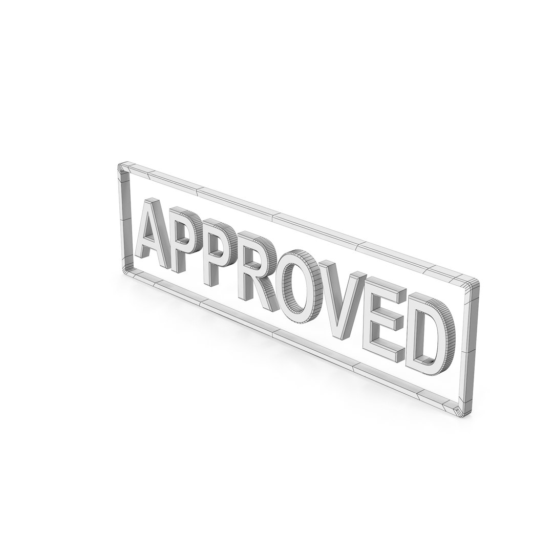 3D Green Approved Stamp https://p.turbosquid.com/ts-thumb/Zo/b5LCNA/kB/45645/jpg/1732619642/1920x1080/fit_q87/99652b6e9c6025130dab0394eac2caee98af9f4a/45645.jpg