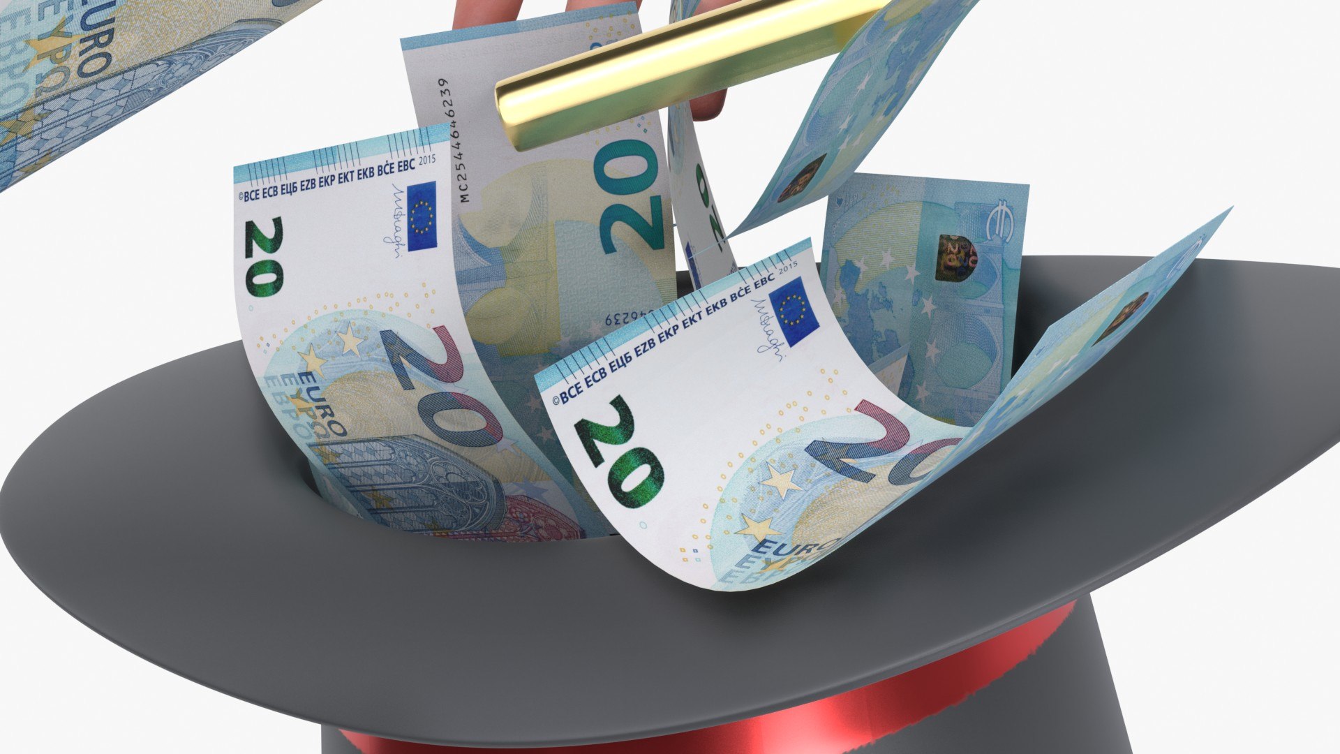 3D model Euro 20 Magic Hat Money https://p.turbosquid.com/ts-thumb/Zo/b7BuHg/Dn/magic_hat_money_main_pr_f_0117/jpg/1774725777/1920x1080/fit_q87/d15f24d1561c63ccdf387360469395a30f5057a8/magic_hat_money_main_pr_f_0117.jpg