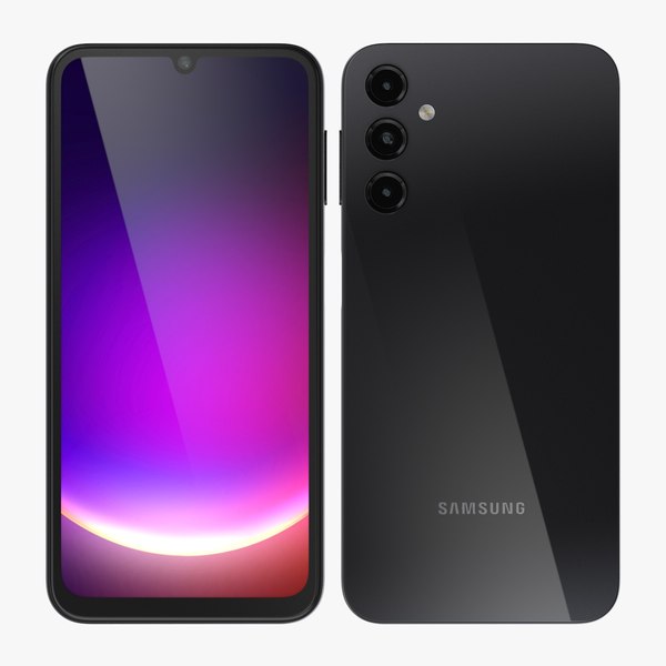 3D Samsung Galaxy A24 Black model TurboSquid 2020049