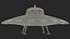 Retro UFO Ship Stand