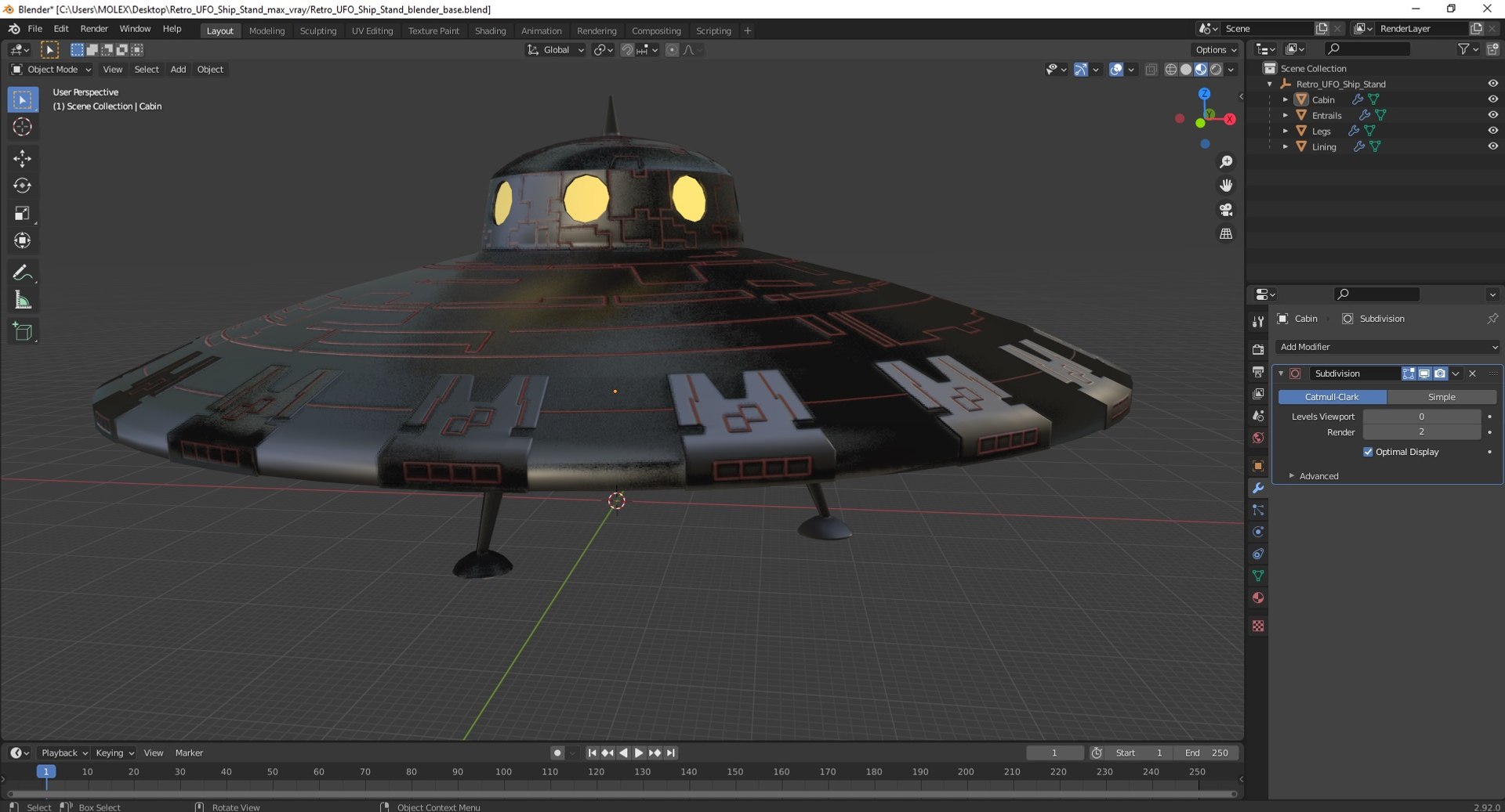 3D Retro UFO Ship Stand https://p.turbosquid.com/ts-thumb/Zo/ePltjs/Gk/retroufoshipstand3dsmodel036/jpg/1692410165/1920x1080/fit_q87/ab95b36208e35f4edc993bc6238569bfcb99afa5/retroufoshipstand3dsmodel036.jpg