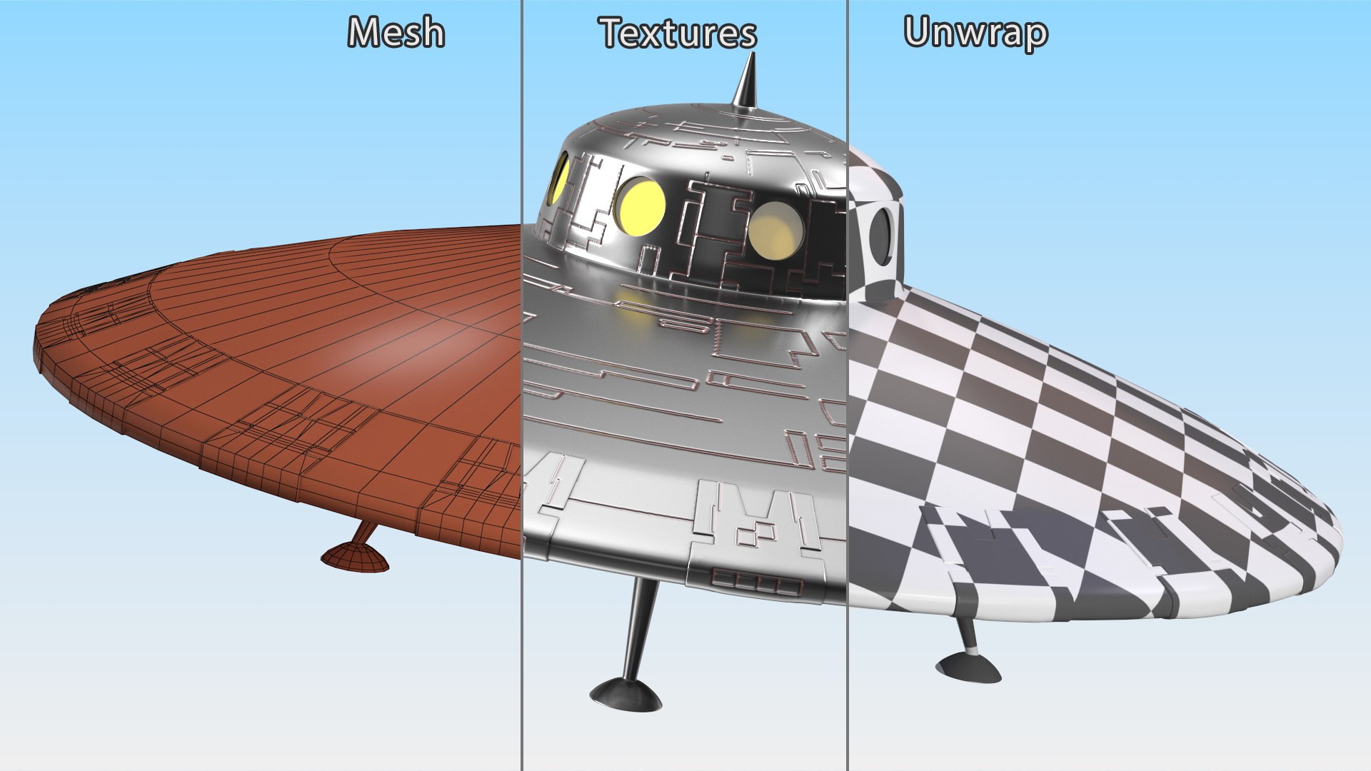 3D Retro UFO Ship Stand https://p.turbosquid.com/ts-thumb/Zo/ePltjs/Ln/retroufoshipstand3dsmodel016/jpg/1692410123/1920x1080/fit_q87/14cee77bd69e1aae533aedbf99d001df854c6a11/retroufoshipstand3dsmodel016.jpg
