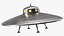 Retro UFO Ship Stand