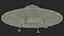 Retro UFO Ship Stand
