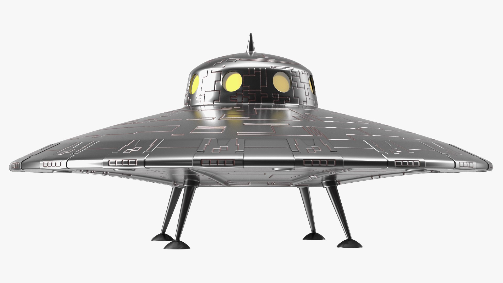 3D Retro UFO Ship Stand https://p.turbosquid.com/ts-thumb/Zo/ePltjs/zt/retroufoshipstand3dsmodel010/jpg/1692410102/1920x1080/fit_q87/a7842ede7ae1a824244d69e761f326805890852d/retroufoshipstand3dsmodel010.jpg