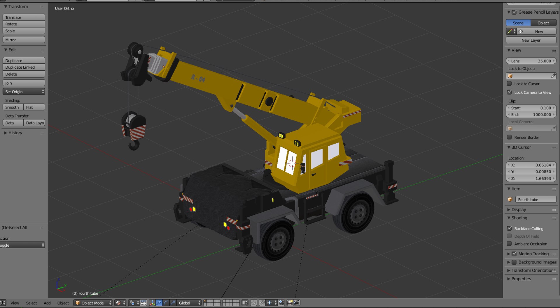 3D Crane Model - TurboSquid 1190815