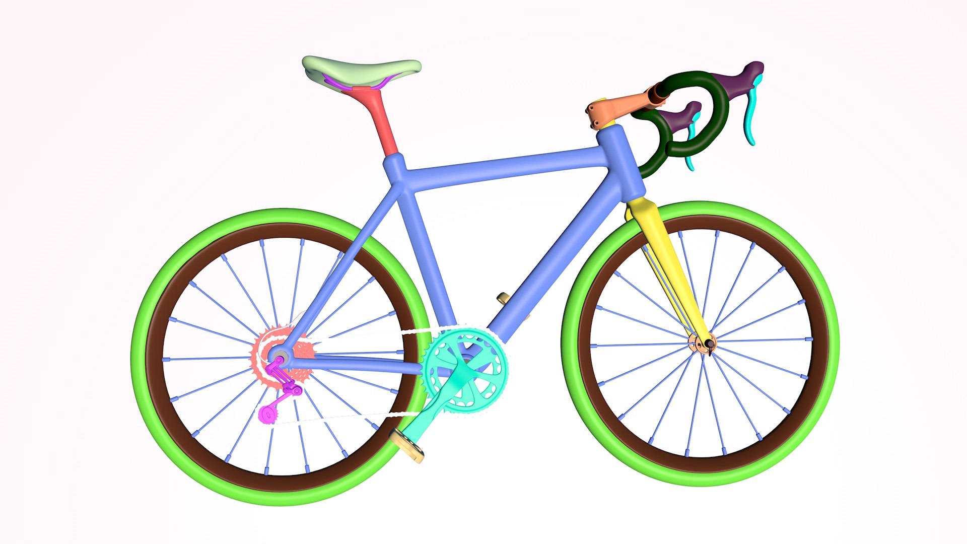 3D Model Racing Bike - TurboSquid 1735143