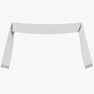 3D Football Fan Scarf 05